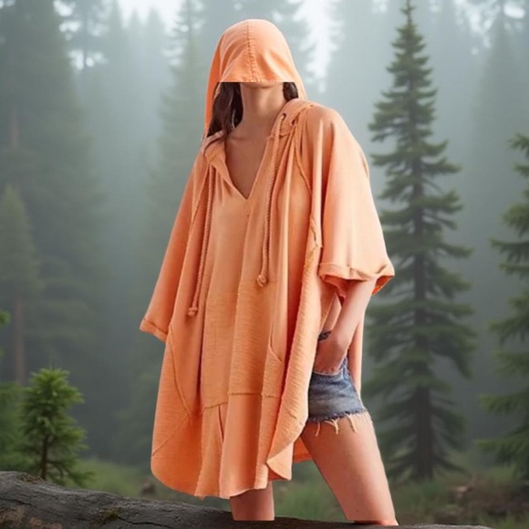 Free People Orange Swim Coverup - Picture 7 of 11